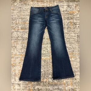 Vintage Angels Low Rise Flare Jeans